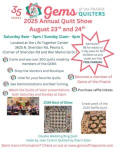2025 Gems Quilt Show 2025