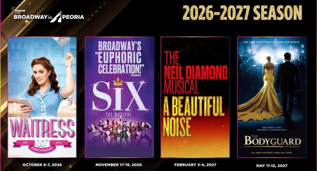 American Theatre Guild - Broadway in Peoria 2026-27 Season