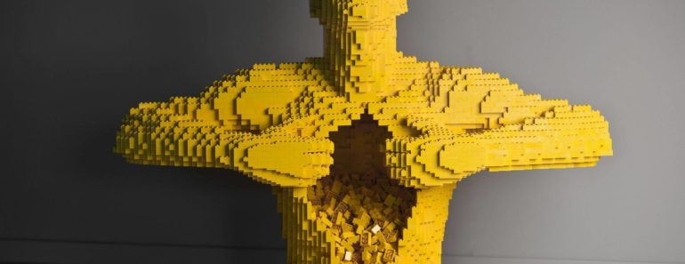 Art of the Brick Exhibit Showcasing Unique Lego Brick Sculptures