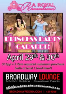 Broadway Lounge - Princess Party Cabaret