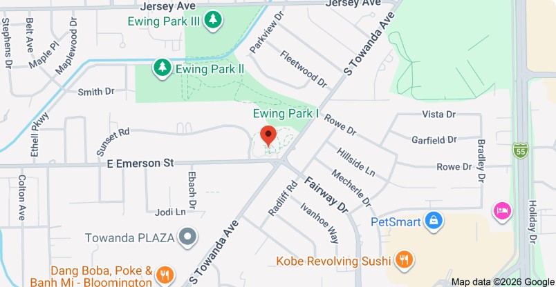 Ewing Cultural Center Map