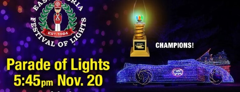 East Peoria Festival of Lights is Back for the Holiday Season