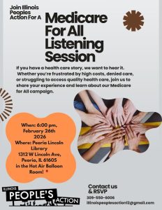 Illinois Peoples Action - Medicare for all Listening Session