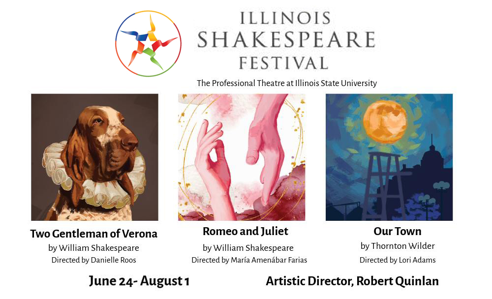 Illinois Shakespeare Festival 2026 Header