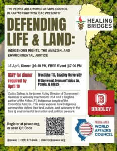 Peoria Area World Affairs Council - Defending Life & Land