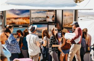 Peoria Art Guild Fine Art Fair Booth