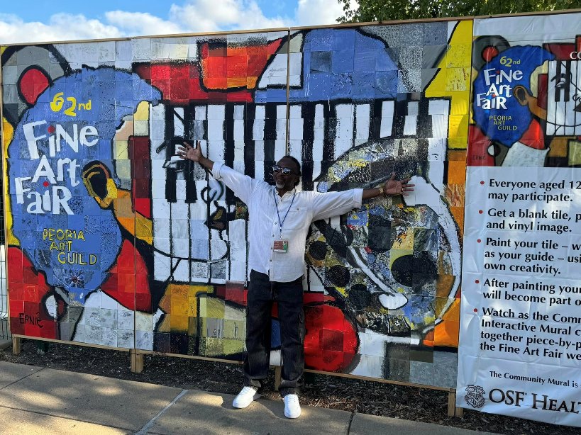 Peoria Art Guild Fine Art Fair - Community Mural