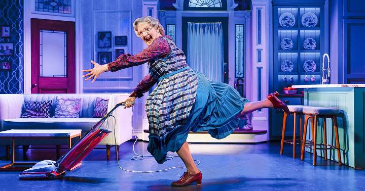 Peoria Civic Center Theater - Mrs. Doubtfire Vacuuming