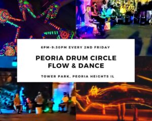Peoria Drum Circle Flow and Dance