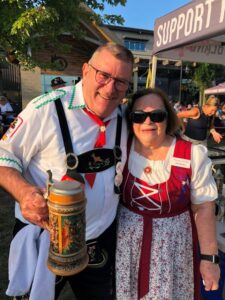 Peoria Oktoberfest - Couple in Traditional German Attire