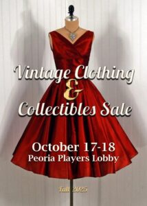 Peoria Players Theatre - Vintage Clothing & Collectibles Sale Fall 2025