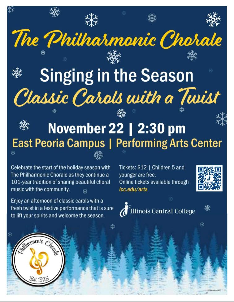 Philharmonic Chorale Christmas 2026 - Explore Peoria
