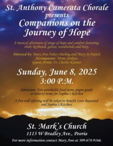 St. Anthony Camerata Chorale June 2025