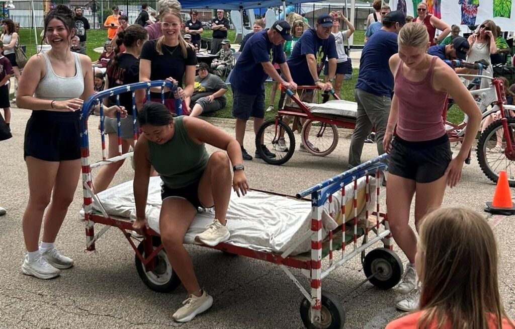 Turkey Festival - Bed Races