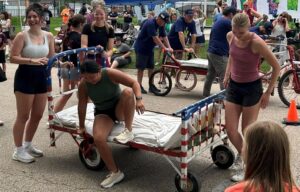 Turkey Festival - Bed Races